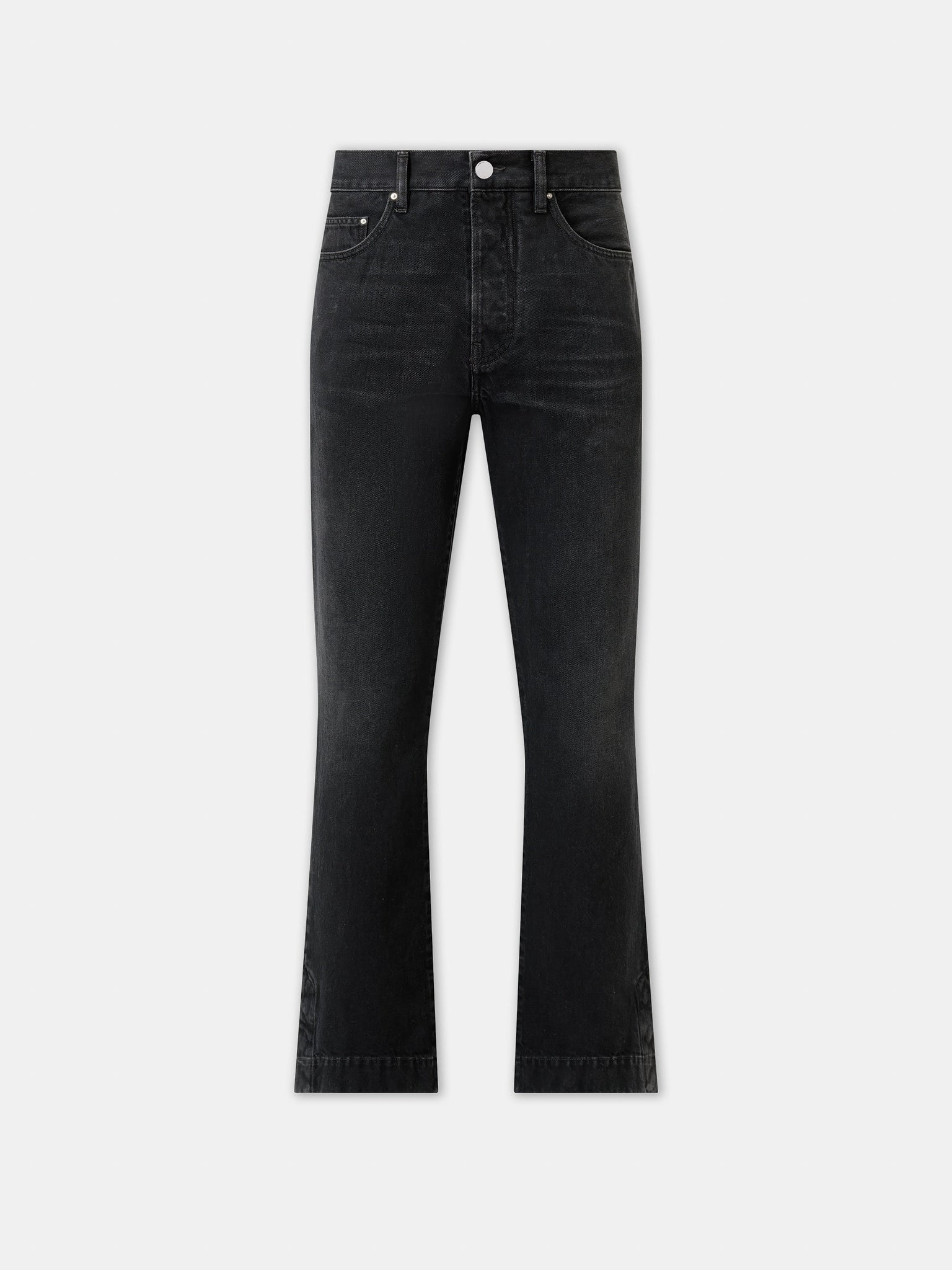 STRAIGHT FLARE JEAN - Vintage Black