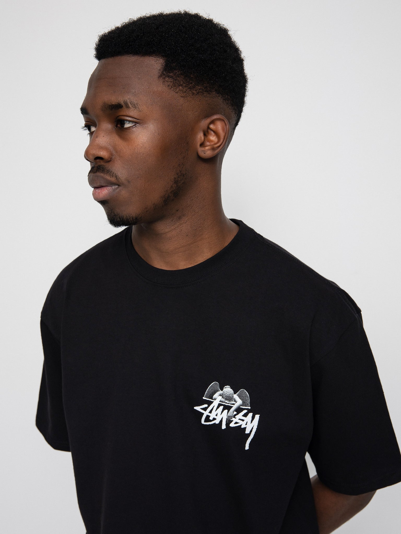 Stussy Angel T-shirt black (black)