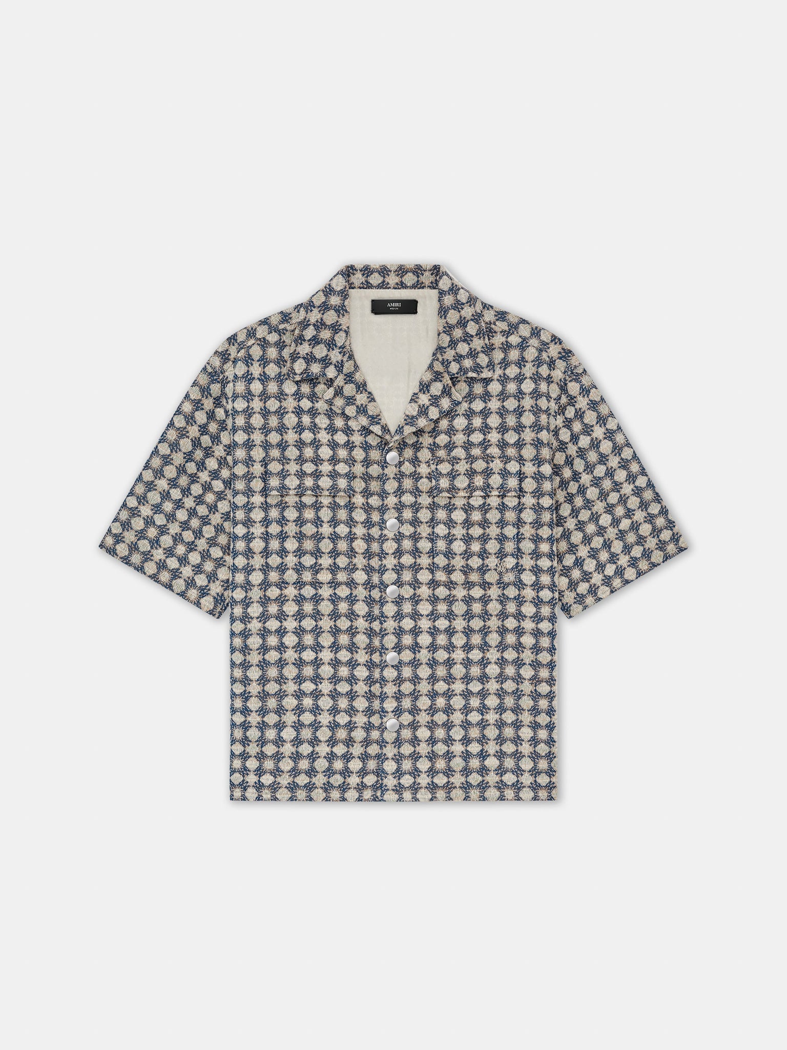 MA QUAD BOUCLE CAMP SHIRT - Midnight Blue