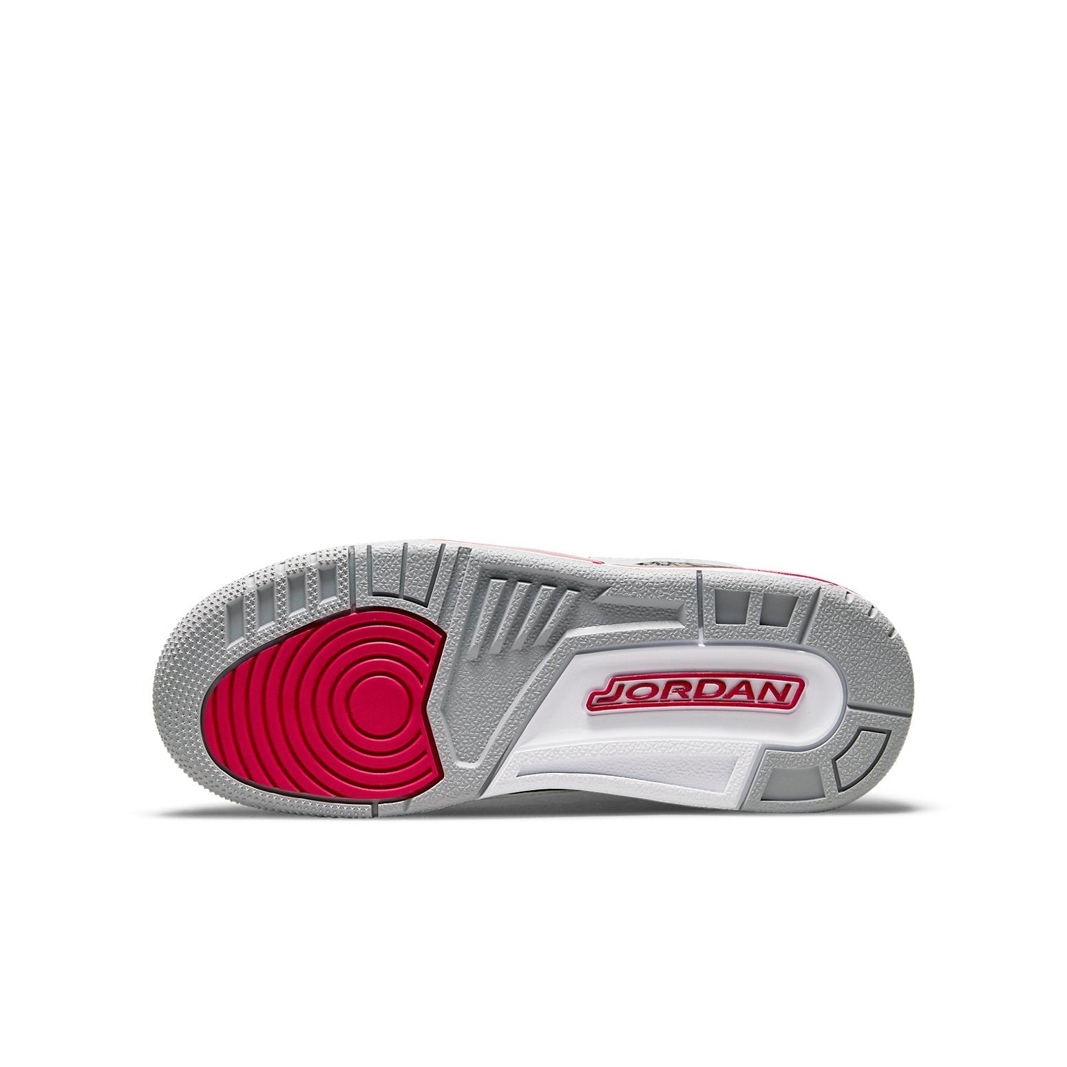 (GS) Air Jordan 3 Retro 'Cardinal Red' 398614-126 #
