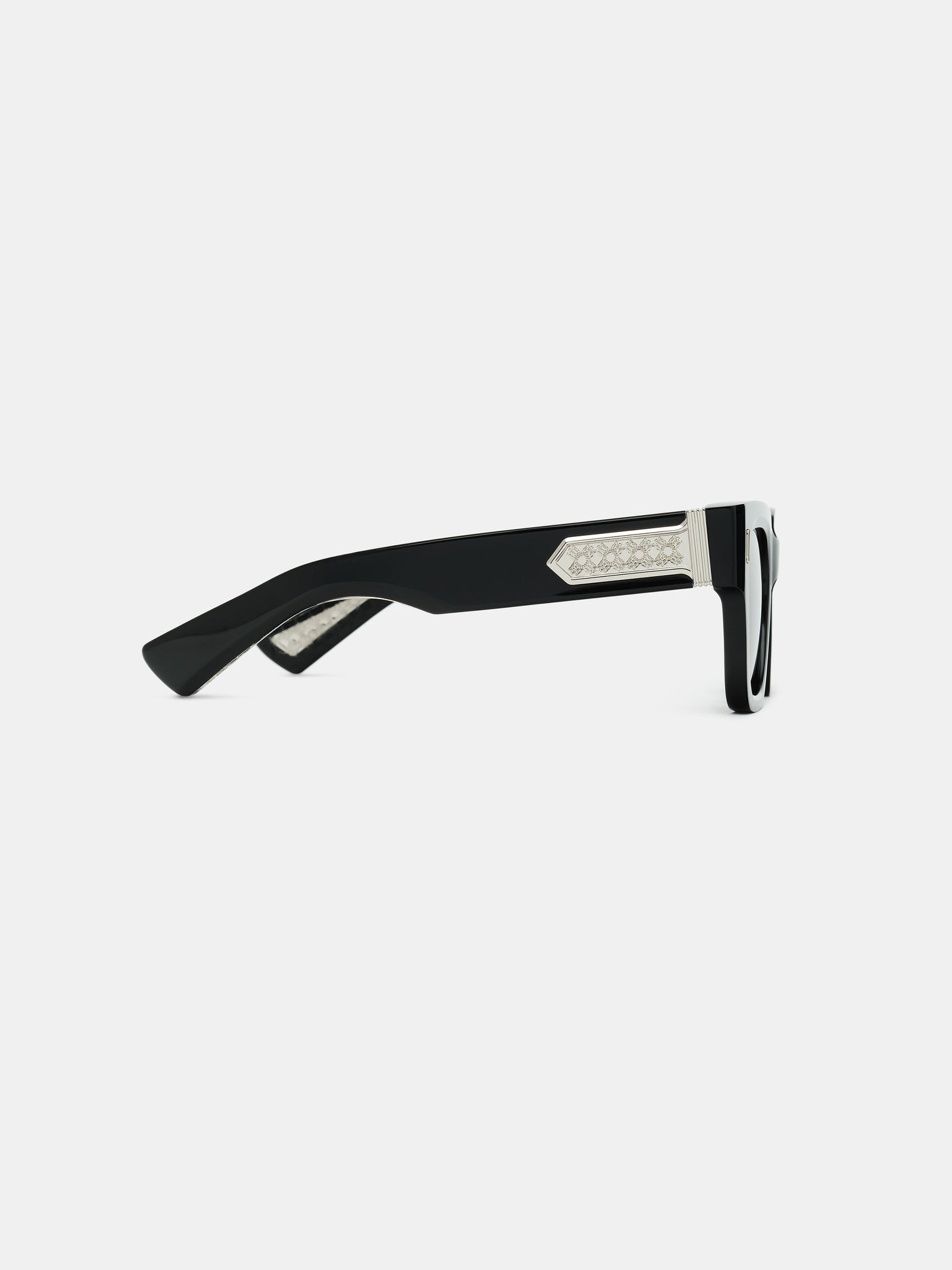 MULHOLLAND SUNGLASSES - Black Silver