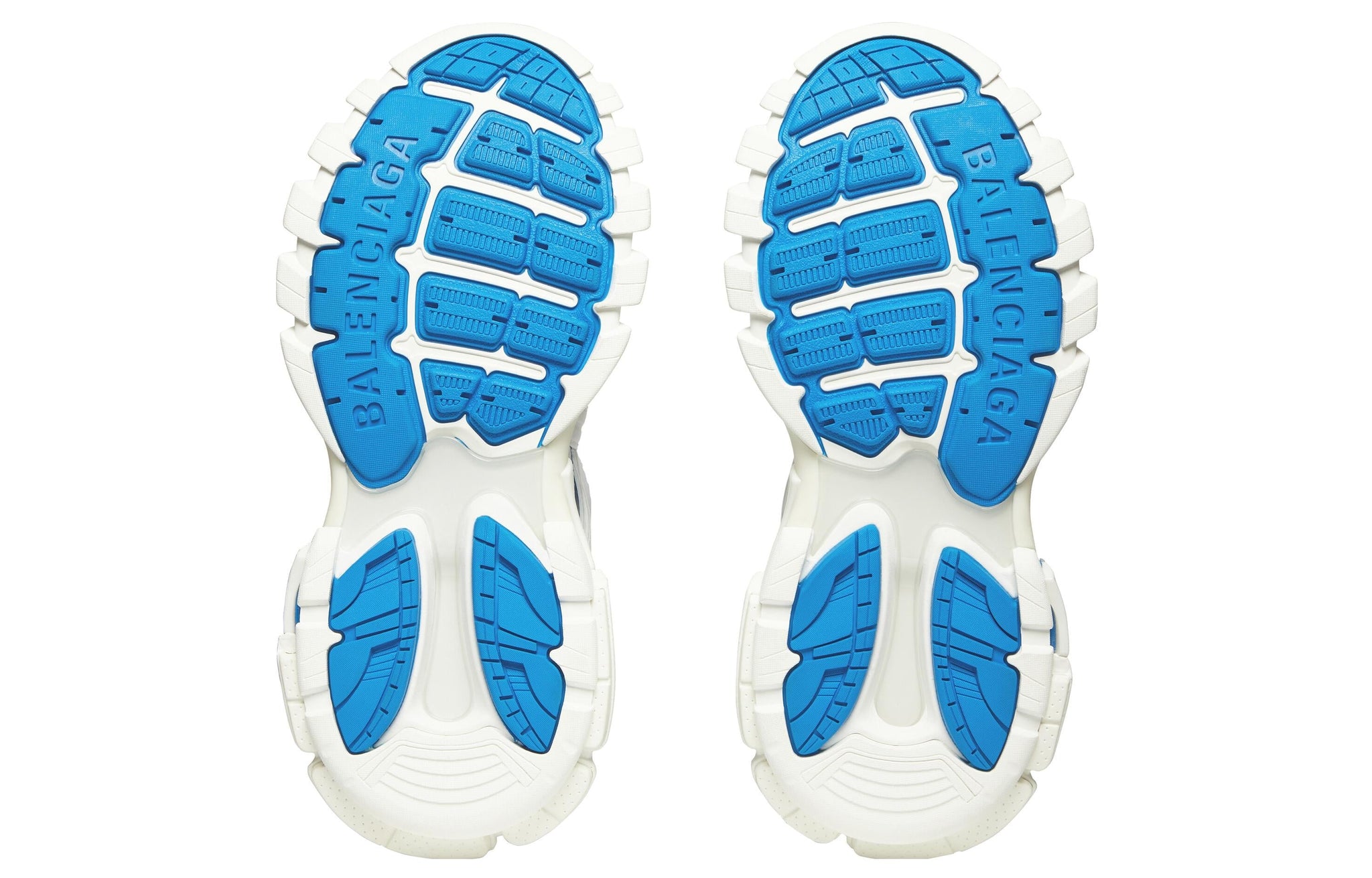 adidas Originals x Balenciaga Track Forum Low Shoes 'White Blue' 741107W3CZ19040 #