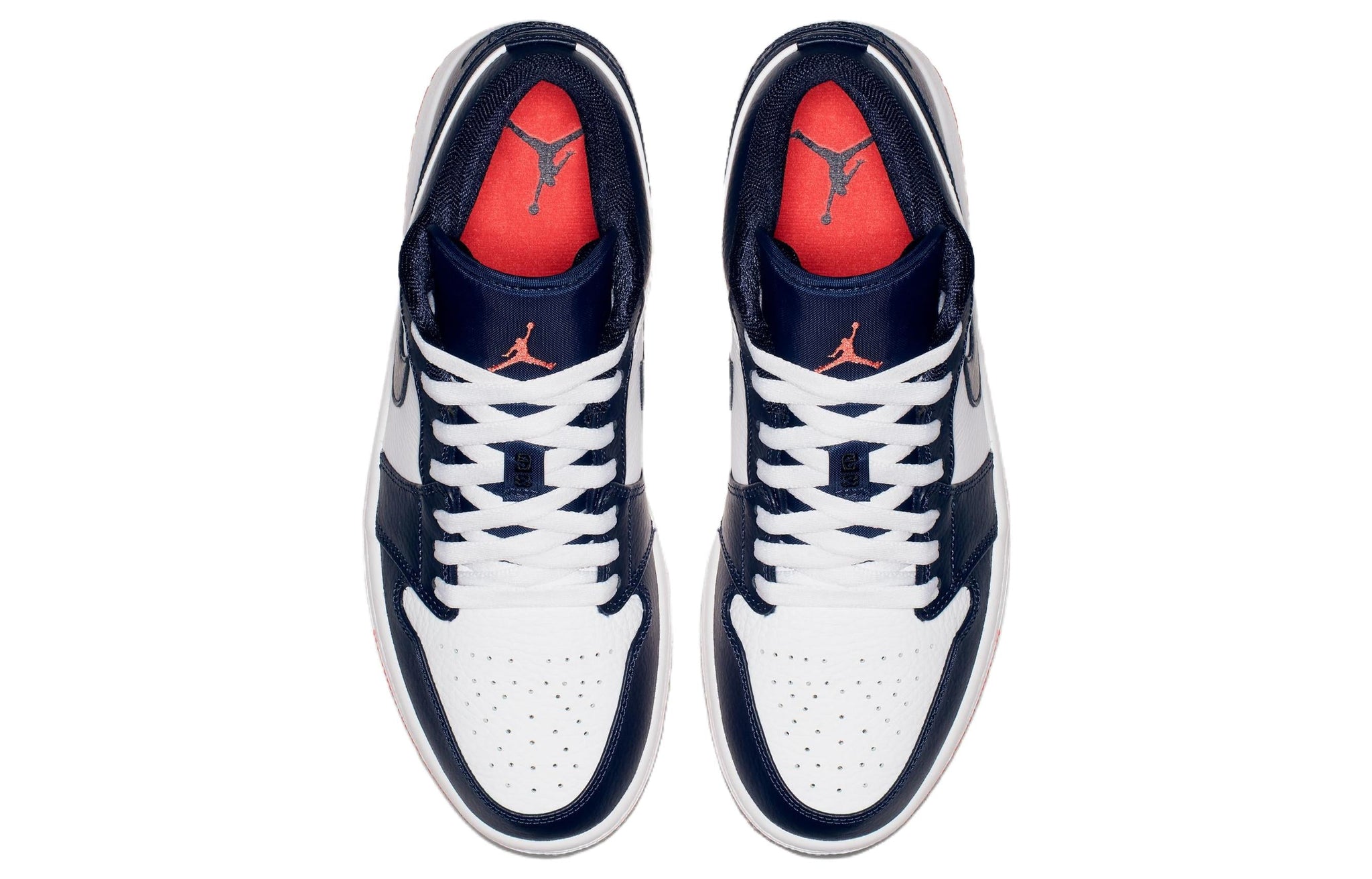 Air Jordan 1 Retro Low 'Obsidian Ember Glow' 553558-481 #