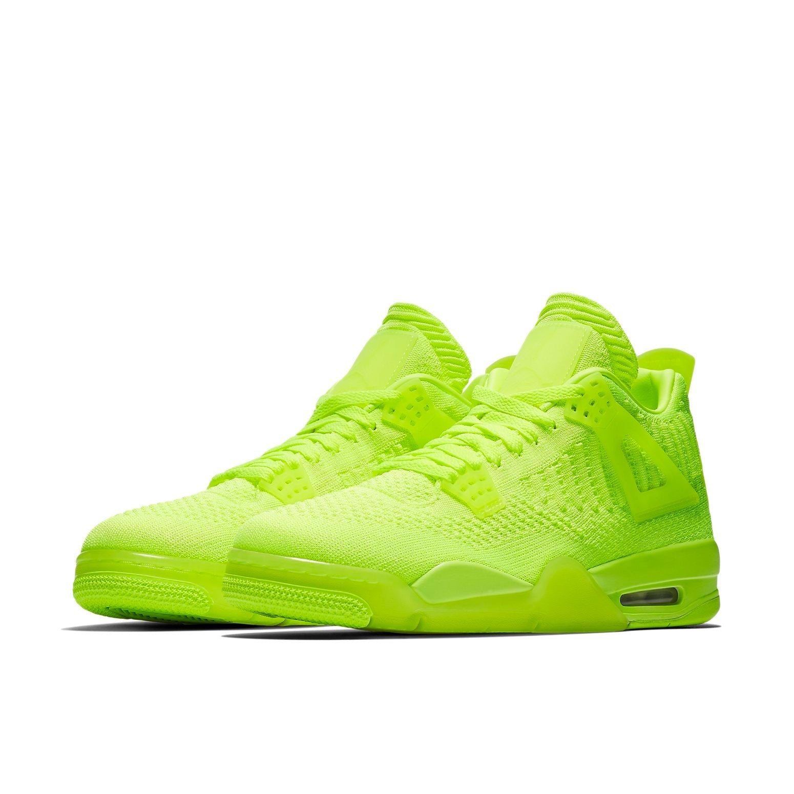 Air Jordan 4 Flyknit 'Volt' AQ3559-700 #