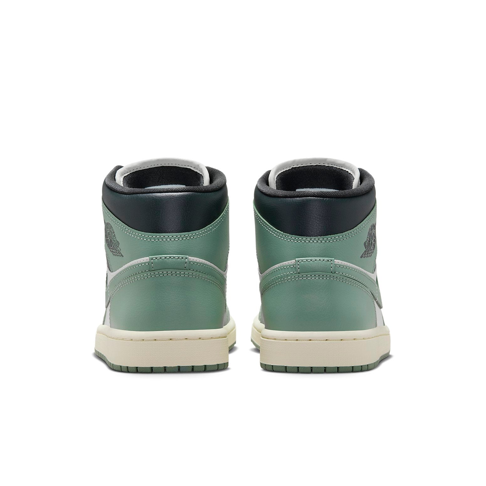 (WMNS) Air Jordan 1 Mid 'Jade Smoke' BQ6472-130 #