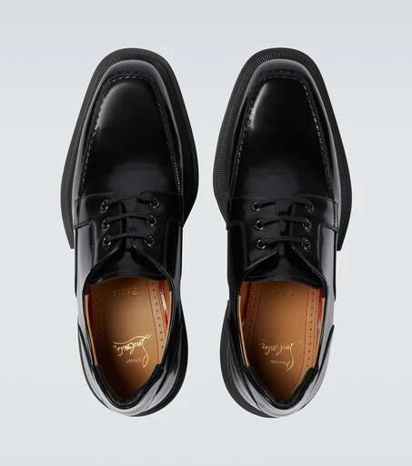 Christian Louboutin Our Georges leather lace-up shoes