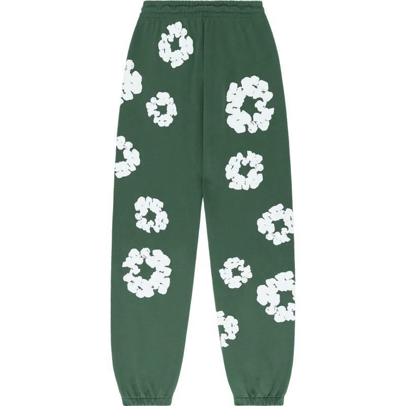 The Cotton Wreath Sweatpants Green