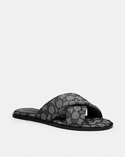 Link Criss Cross Slide In Signature Jacquard - Coach Outlet
