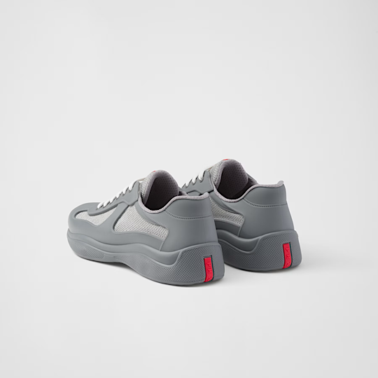 Prada America's Cup Soft rubber and bike fabric sneakers fashionable