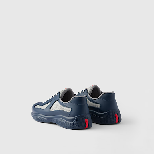 Prada America's Cup Soft rubber and bike fabric sneakers fashionable