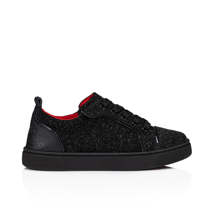 CHRISTIAN LOUBOUTIN KIDS
Funnyto Glitter Low-Top Sneakers