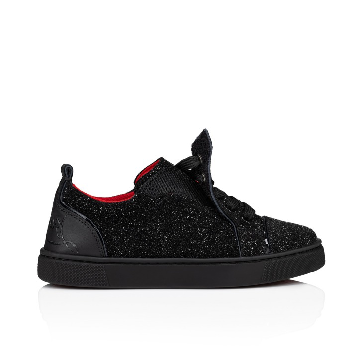 CHRISTIAN LOUBOUTIN KIDS
Funnyto Glitter Low-Top Sneakers