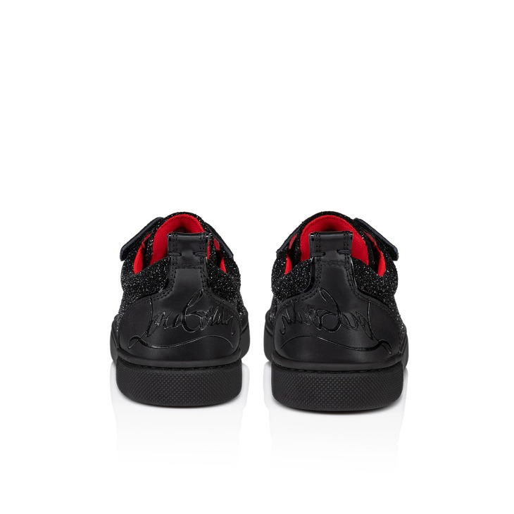 CHRISTIAN LOUBOUTIN KIDS
Funnyto Glitter Low-Top Sneakers