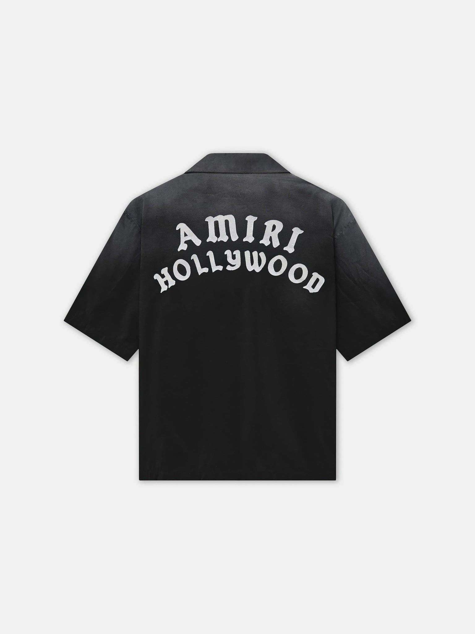 AMIRI HOLLYWOOD BOWLING SHIRT - Black