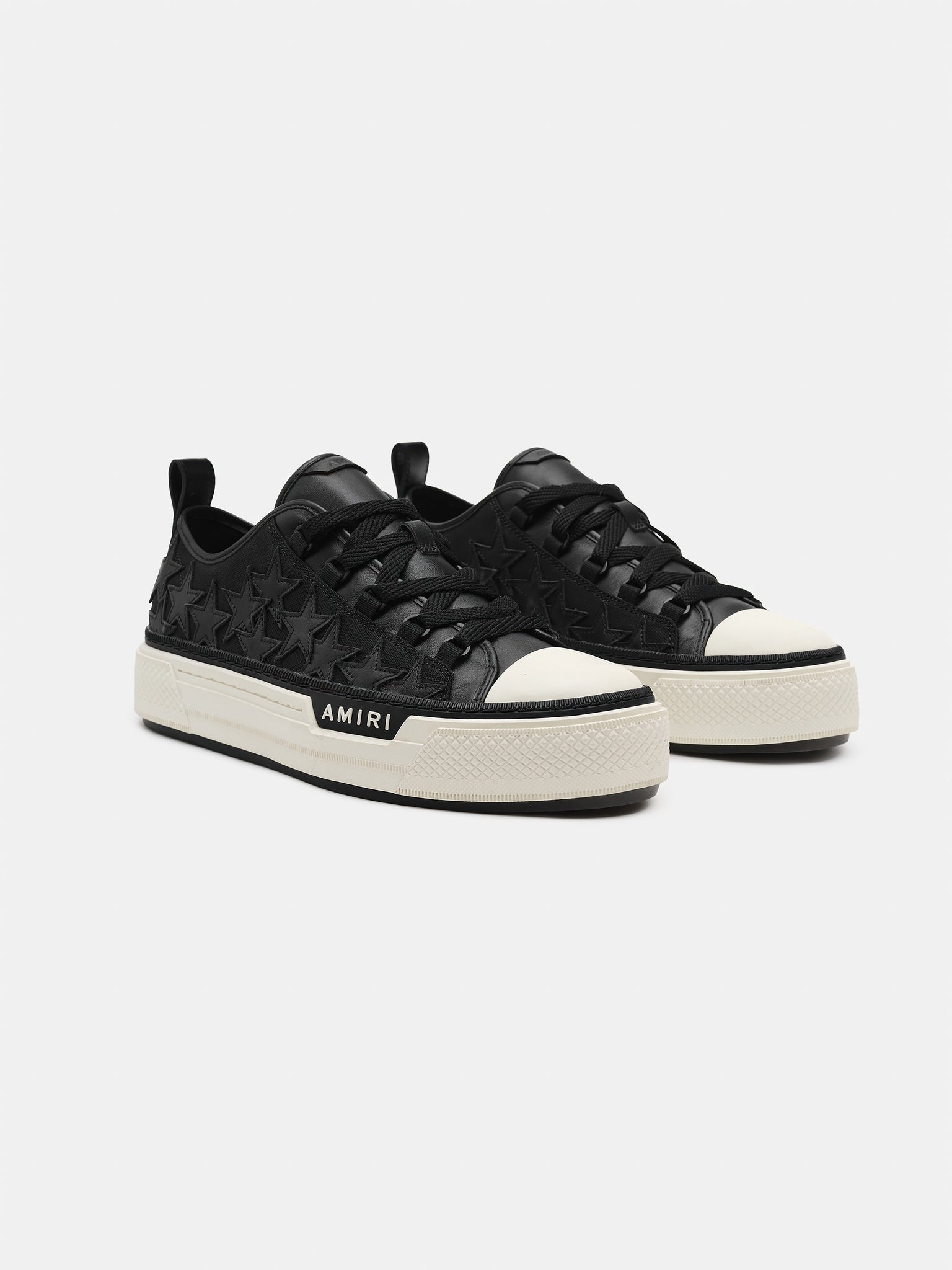 STARS COURT LOW - Black Black