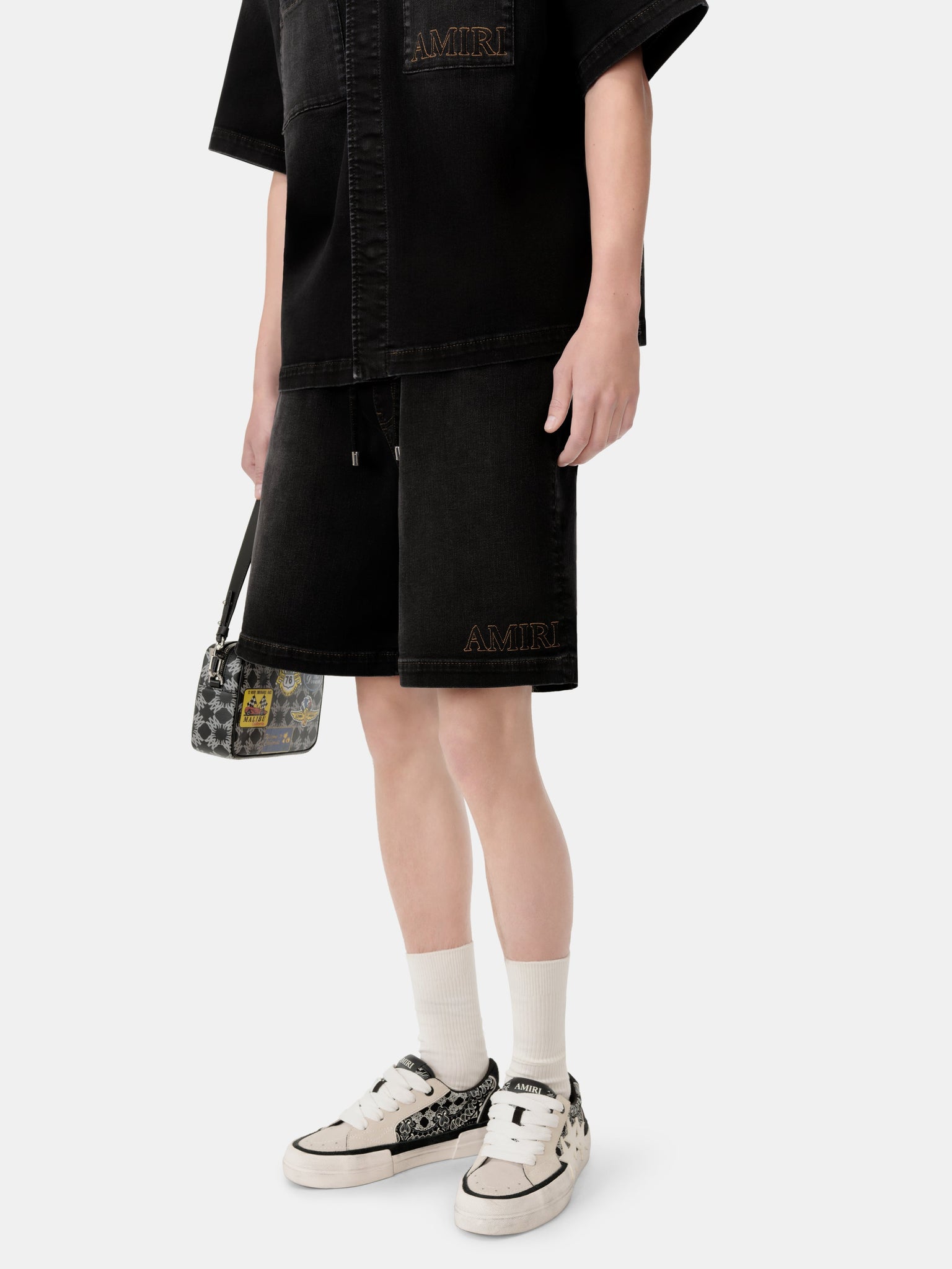 AMIRI 3D 5 POCKET SHORT - Vintage Black