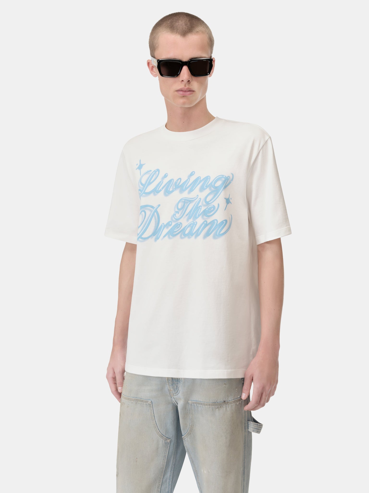 LIVING THE DREAM TEE - Ivory