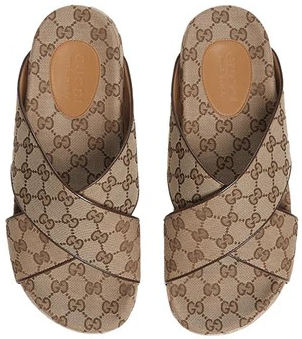 GUCCI GG SANDAL " Beige "