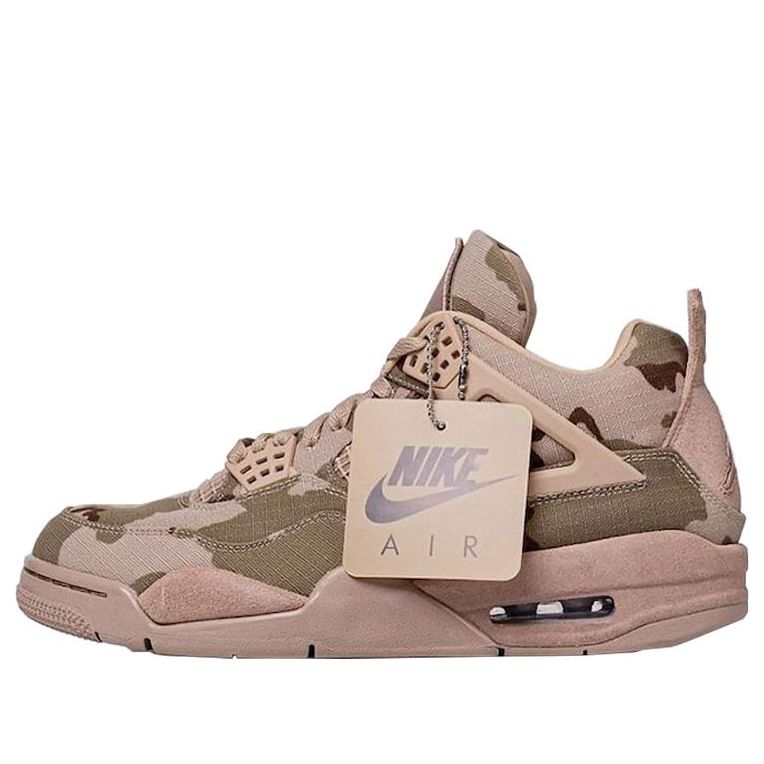(WMNS) Aleali May x Air Jordan 4 'Camo Brown'  650796WHZ4V9728 #