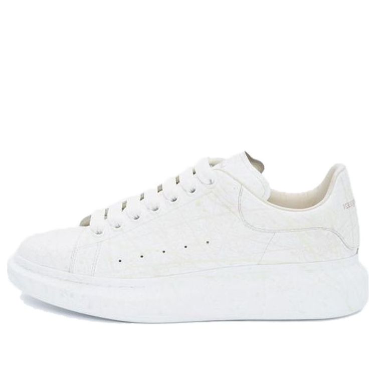Alexander McQueen Glow In The Dark Oversized Sneaker 'White Multicolor' 611190WHXM49035 #